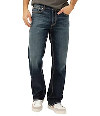 Silver Jeans Co. Zac Relaxed Fit Straight Leg Jeans