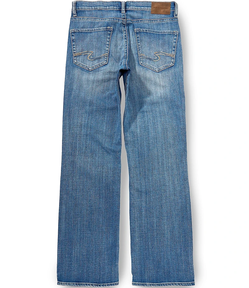Silver Jeans Co. Zac Western Straight Leg Relaxed Jeans