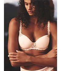 Simone Perele Andora 3D Molded Lace Embroidered Demi Underwire Bra