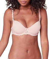 Simone Perele Andora 3D Molded Lace Embroidered Demi Underwire Bra