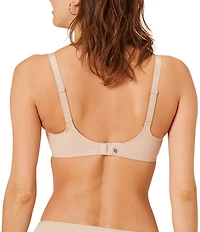 Simone Perele Caresse Ultra Firm Lace Accents Supportive Minimizer Bra