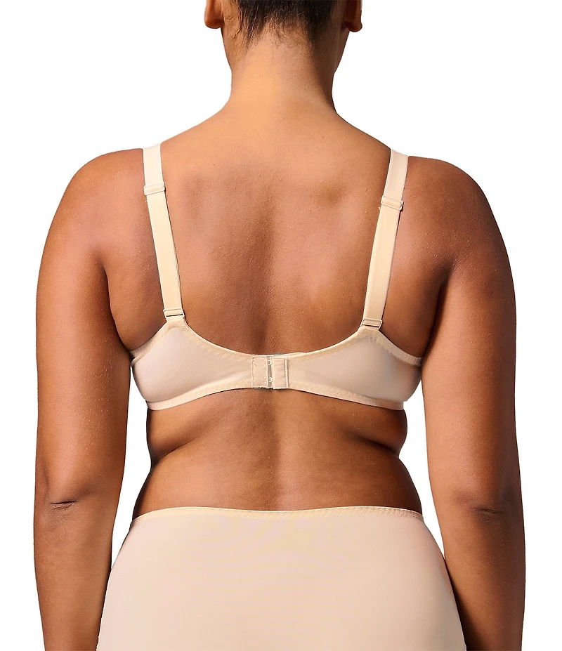 Simone Perele Delice Floral Embroidered Full Busted Contour Underwire Square Back Bra