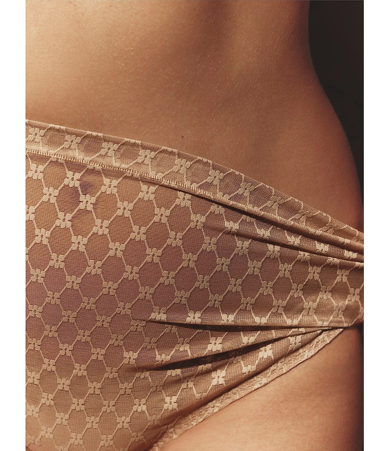 Simone Perele Plume Geo Lace Low Control High-Waisted Shaper Thong