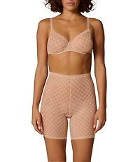 Simone Perele Plume Geo Lace Low Control Shaper Short