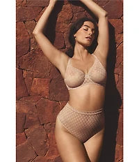 Simone Perele Plume Geo Lace Molded Full-Cup Bra
