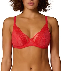 Simone Perele Radieuse Underwire Balconette Lace Plunge Bra