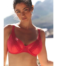 Simone Perele Radieuse Underwire Balconette Lace Plunge Bra