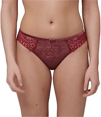 Simone Perele Scenario Lace Embroidered Bikini Panty