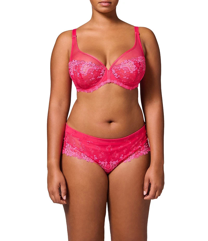 Simone Perele Wish Sheer Plunge U-Back Underwire Bra