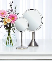 simplehuman 5#double; Mini 10x Magnification Sensor Lighted Mirror