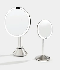 simplehuman 5#double; Mini 10x Magnification Sensor Lighted Mirror