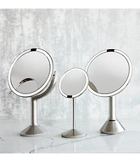 simplehuman 5#double; Mini 10x Magnification Sensor Lighted Mirror