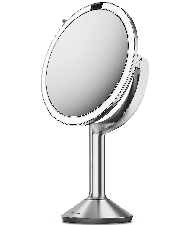 simplehuman Sensor Trio Magnification Brushed Steel Mirror