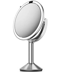 simplehuman Sensor Trio Magnification Brushed Steel Mirror