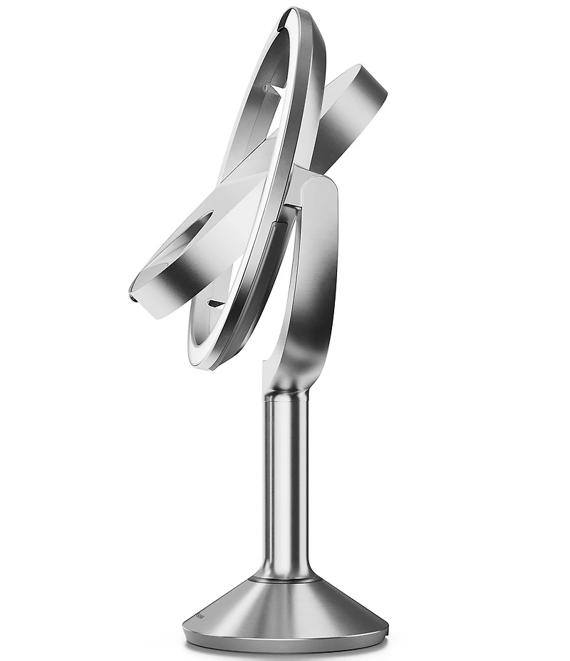 simplehuman Sensor Trio Magnification Brushed Steel Mirror