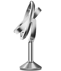 simplehuman Sensor Trio Magnification Brushed Steel Mirror