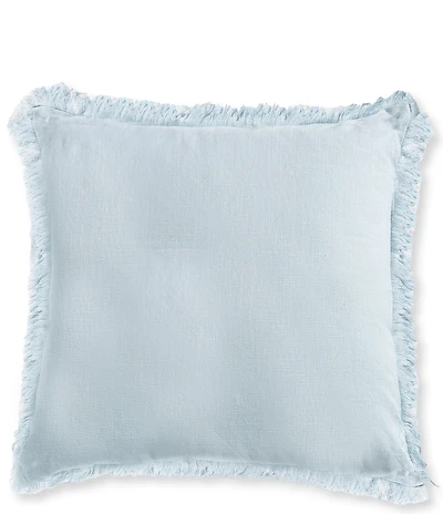 Simplicity Collection Fringe Trim Square Pillow
