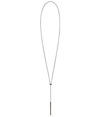 Skagen Amalie Two Tone Lariat Sculptural Y-Necklace