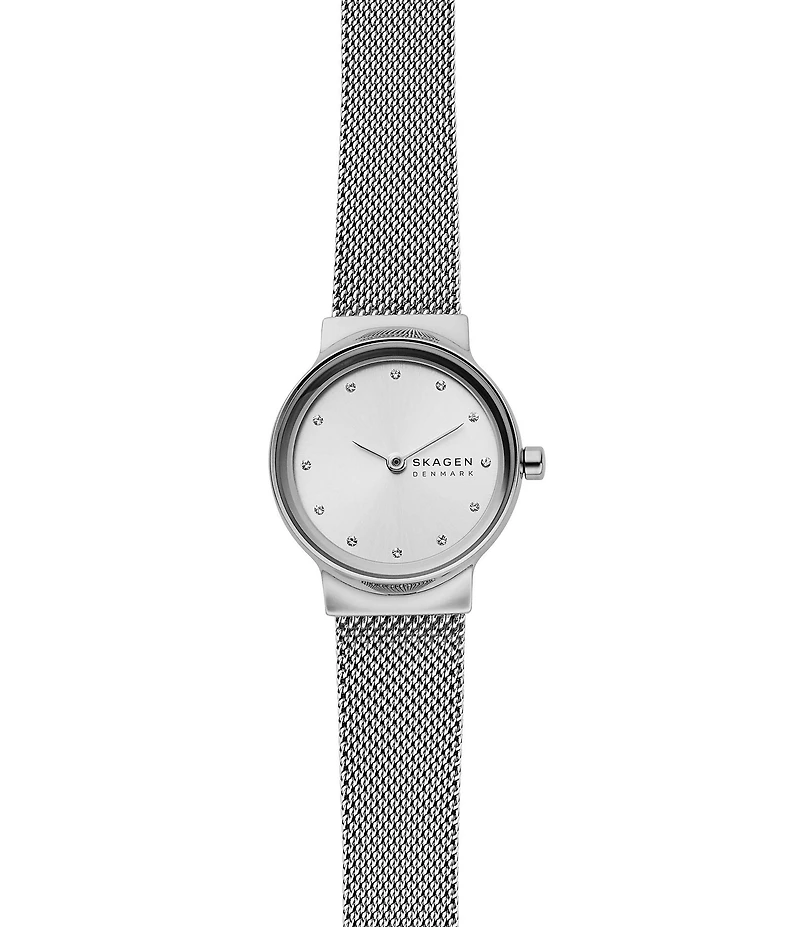 Skagen Freja Lille Stainless Steel Mesh Bracelet Watch