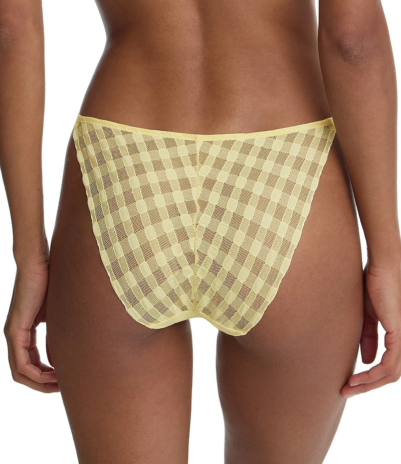 Skarlett Blue BonBon String Gingham Lace Bikini