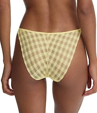 Skarlett Blue BonBon String Gingham Lace Bikini