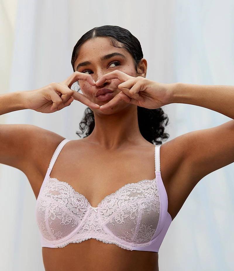 Skarlett Blue Captivate Full Coverage Unlined Lace Bra