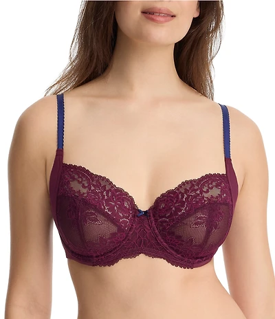 Skarlett Blue Captivate Full Coverage Unlined Convertible Lace Bra