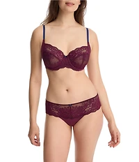 Skarlett Blue Captivate Full Coverage Unlined Convertible Lace Bra