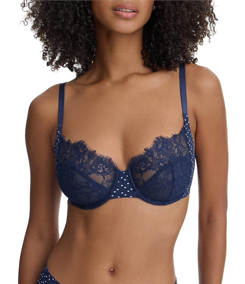 Skarlett Blue Entice Full Coverage Lace Underwire Bra