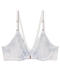 Skarlett Blue Flaunt Front-Closure Seamed Underwire Bra