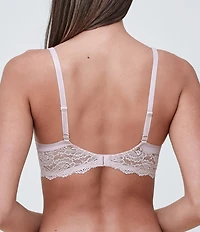 Skarlett Blue Goddess Convertible Lace Band Underwire Plunge Bra