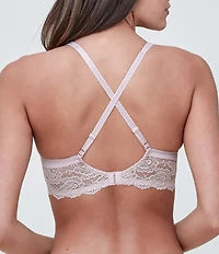 Skarlett Blue Goddess Convertible Lace Band Underwire Plunge Bra