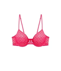 Skarlett Blue Heart Breaker Unlined Heart Lace Underwire Bra