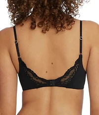 Skarlett Blue Impress: Floral Lace Unlined Balconette Underwire Bra