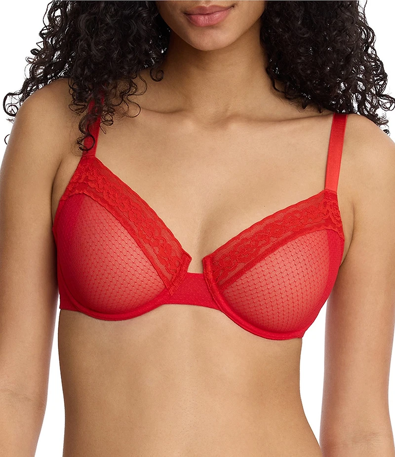 Skarlett Blue Lust Lace Unlined Balconette Underwire Bra