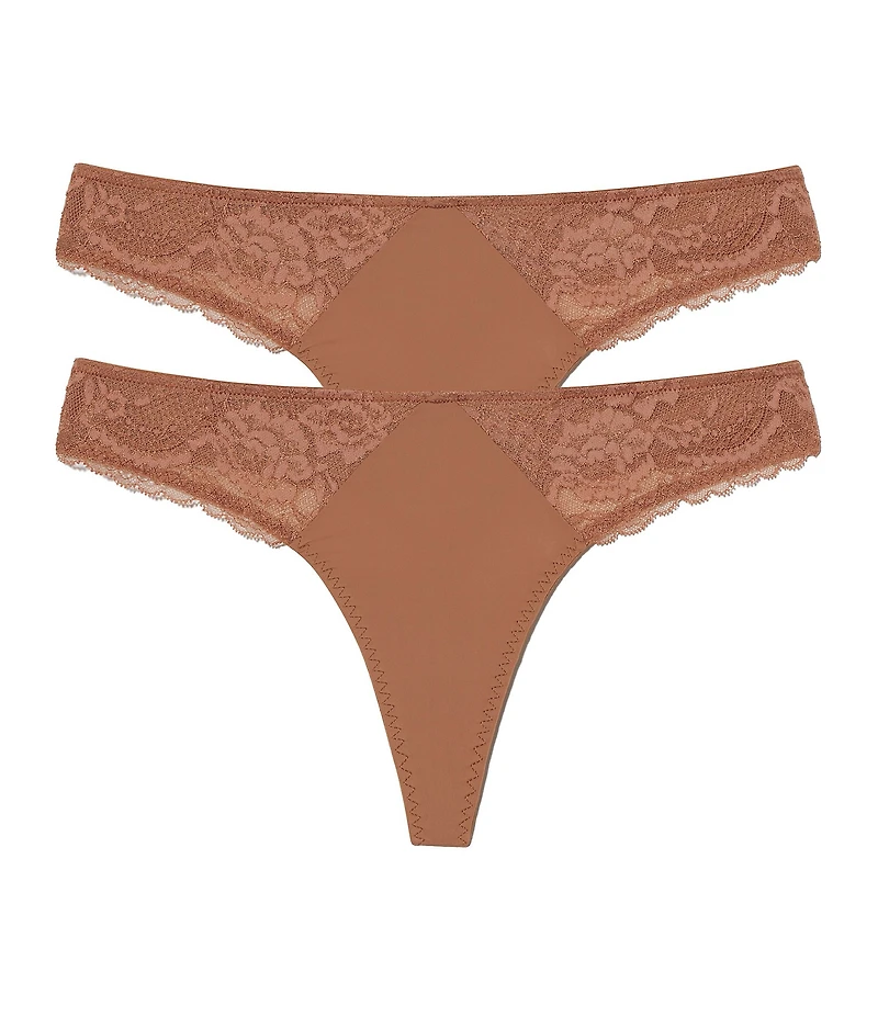 Skarlett Blue Minx Lace Thong 2-Pack Panty