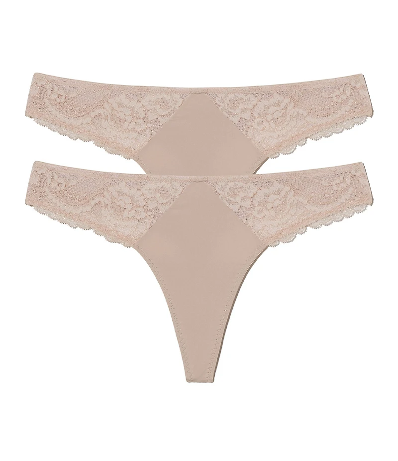 Skarlett Blue Minx Lace Thong 2-Pack