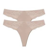 Skarlett Blue Minx Lace Thong 2-Pack