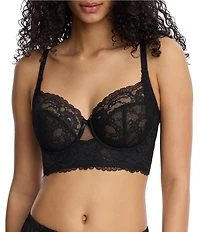 Skarlett Blue Minx Longline Side Support Lace Bra