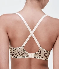 Skarlett Blue Spellbound Convertible Regular to Crisscross Spacer Underwire Leopard Print Bra