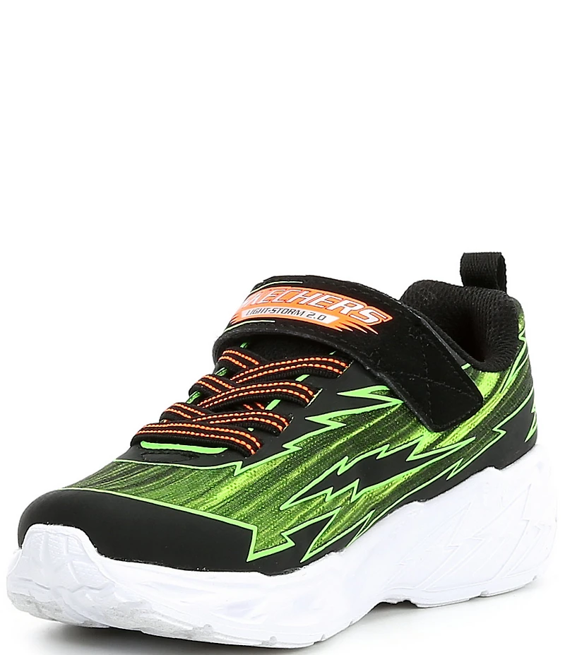 Skechers Boys' S-Lights: Light Up Storm 2.0-Bolt-Brites Sneakers (Toddler)