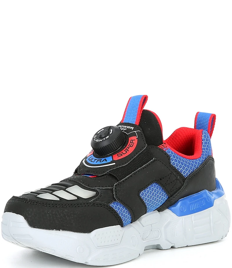 Skechers Boys' S-Lights Turbo Fuse Selectron Light Up Sneakers (Toddler)