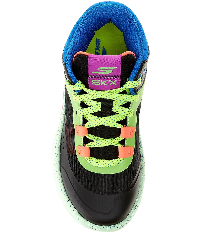 Skechers Boys' SKX Court Hype Hooper-Hero Basketball Mid Sneakers (Toddler)