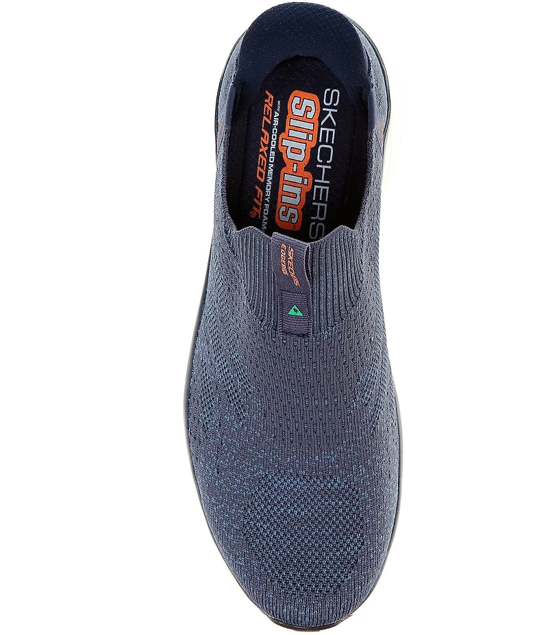 Skechers Edgeride Commissioner Relaxed Fit Machine Washable Slip-On Sneakers