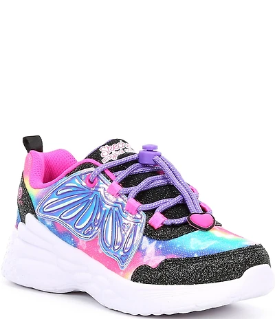 Skechers Girls' Dream Racer-Wing Brites Light Up Sneakers (Toddler)