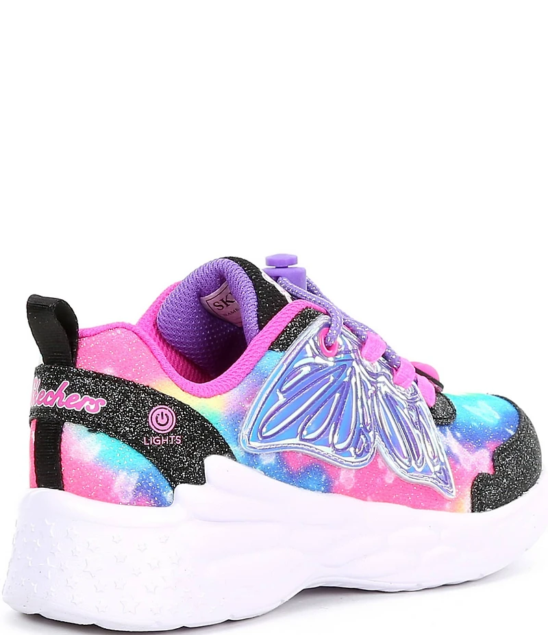 Skechers Girls' Dream Racer-Wing Brites Light Up Sneakers (Toddler)