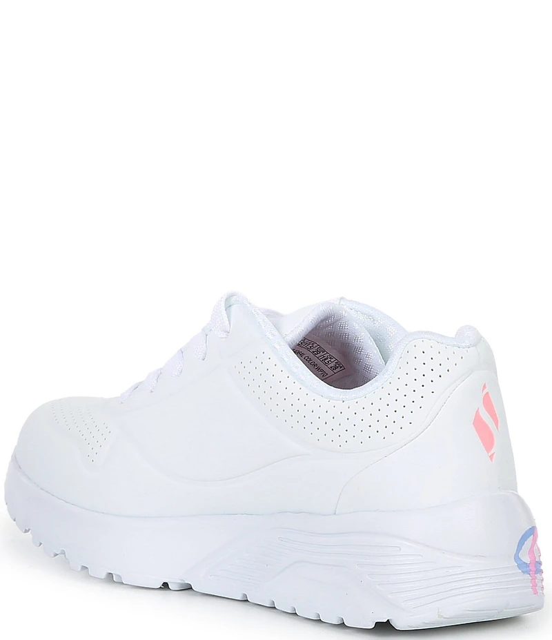 Skechers Girls' JGoldcrown: Uno Lite - Spread the Love Sneakers (Toddler)