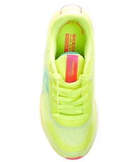 Skechers Girls' Max Cushioning Ascend Aura Speed Washable Sneakers (Toddler)