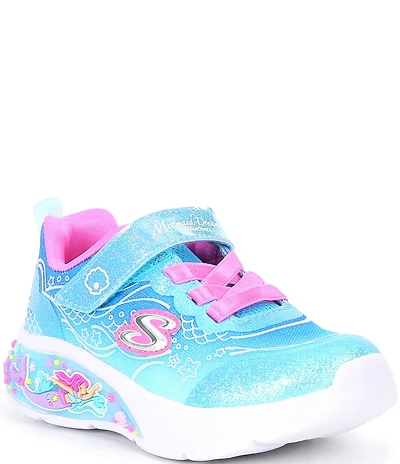 Skechers Girls' My Dreamers-Lil Mermaid Light Up Sneakers (Infant)