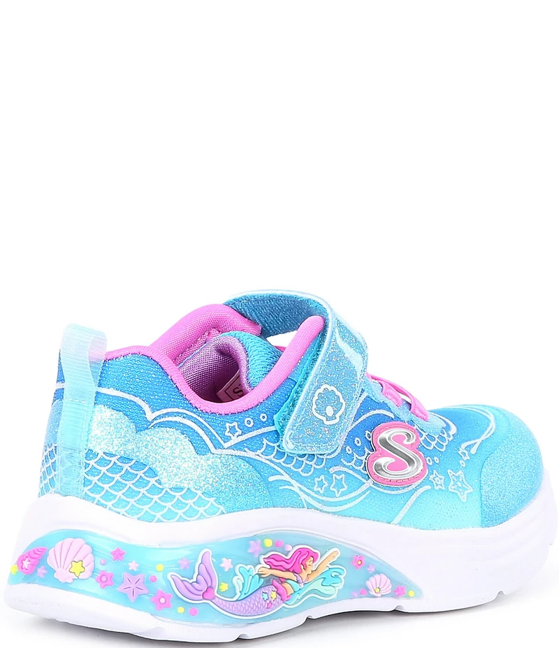 Skechers Girls' My Dreamers-Lil Mermaid Light Up Sneakers (Infant)